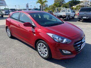 2016 Hyundai i30 GD4 Series II MY17 Active Red 6 Speed Sports Automatic Hatchback.