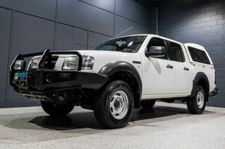 2007 Ford Ranger PJ XL (4x4) White 5 Speed Automatic Dual Cab Pick-up