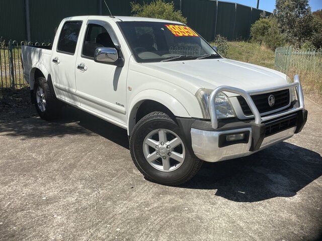 Used Holden Rodeo RA MY05 LT Crew Cab 4x2 Darlington, 2005 Holden Rodeo RA MY05 LT Crew Cab 4x2 White 4 Speed Automatic Utility