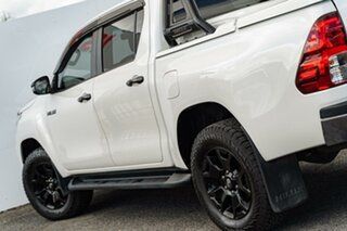 2018 Toyota Hilux GUN126R Rogue Double Cab White 6 Speed Sports Automatic Utility