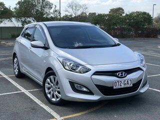 2013 Hyundai i30 GD2 Active Silver 6 Speed Sports Automatic Hatchback.