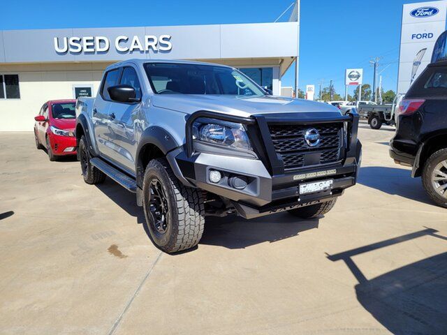 Pre-Owned Nissan Navara D23 MY22.5 SL Warrior Moree, 2022 Nissan Navara D23 MY22.5 SL Warrior Silver 7 Speed Sports Automatic Utility