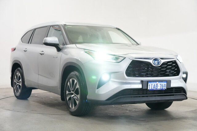 Used Toyota Kluger Axuh78R GXL eFour Victoria Park, 2022 Toyota Kluger Axuh78R GXL eFour Silver 6 Speed Constant Variable Wagon Hybrid