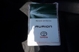 2012 Toyota Aurion GSV50R Presara White 6 Speed Sports Automatic Sedan