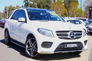 2017 Mercedes-Benz GLE-Class W166 807MY GLE250 d 9G-Tronic 4MATIC White 9 Speed Sports Automatic.