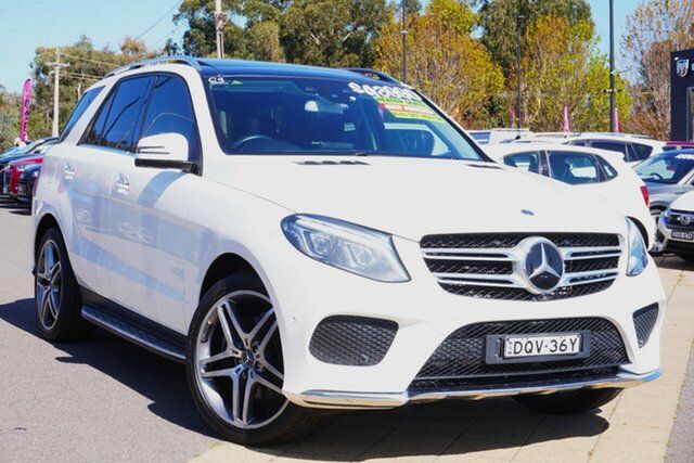 Used Mercedes-Benz GLE-Class W166 807MY GLE250 d 9G-Tronic 4MATIC Phillip, 2017 Mercedes-Benz GLE-Class W166 807MY GLE250 d 9G-Tronic 4MATIC White 9 Speed Sports Automatic