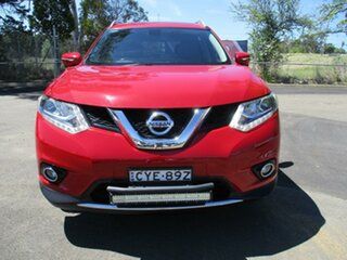 2014 Nissan X-Trail T32 TL X-tronic 2WD Red 7 Speed Constant Variable Wagon.