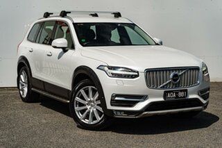 2016 Volvo XC90 L Series MY16 D5 Geartronic AWD Inscription White 8 Speed Sports Automatic Wagon.