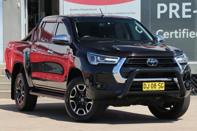 Pre-Owned Toyota Hilux GUN126R SR5 Double Cab Guildford, 2021 Toyota Hilux GUN126R SR5 Double Cab 6 Speed Sports Automatic Utility