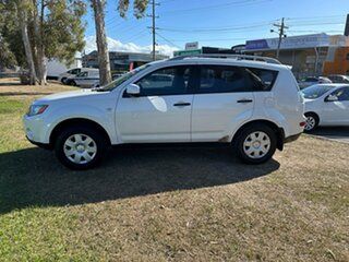 2007 Mitsubishi Outlander ZG MY08 LS White 6 Speed Constant Variable Wagon
