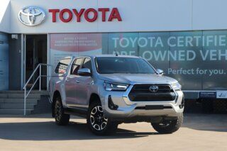 2020 Toyota Hilux GUN126R SR5 Double Cab Silver Sky 6 Speed Sports Automatic Utility.