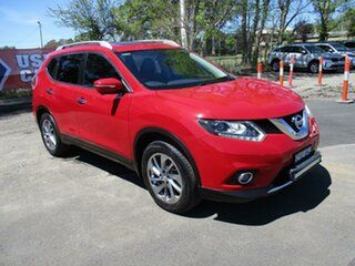 2014 Nissan X-Trail T32 TL X-tronic 2WD Red 7 Speed Constant Variable Wagon.