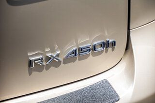 2009 Lexus RX GYL15R RX450h Prestige Beige 1 Speed Constant Variable Wagon Hybrid
