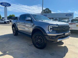 2023 Ford Ranger Raptor Silver Sports Automatic Double Cab Pick Up.