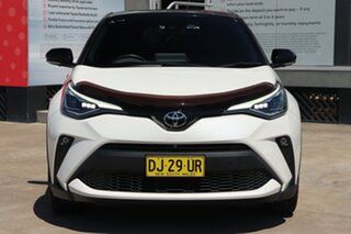 2021 Toyota C-HR NGX10R Koba S-CVT 2WD Crystal Pearl & Black Roof 7 Speed Constant Variable Wagon