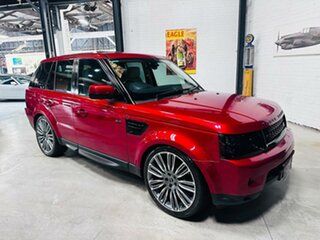 2012 Land Rover Range Rover Sport L320 12MY SDV6 Luxury Red 6 Speed Sports Automatic Wagon.
