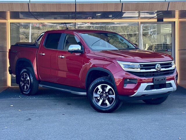 New Volkswagen Amarok NF MY23 TDI600 4MOTION Perm Style Sutherland, 2023 Volkswagen Amarok NF MY23 TDI600 4MOTION Perm Style Deep Red 10 Speed Automatic Utility