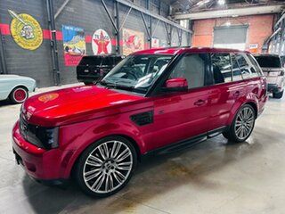 2012 Land Rover Range Rover Sport L320 12MY SDV6 Luxury Red 6 Speed Sports Automatic Wagon