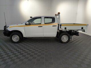 2018 Isuzu D-MAX MY18 SX Crew Cab White 6 speed Automatic Cab Chassis