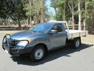 2013 Mazda BT-50 UP0YD1 XT 4x2 Blue 6 Speed Manual Cab Chassis