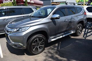 2017 Mitsubishi Pajero Sport QE MY17 Exceed Grey/black Leahter 8 Speed Sports Automatic Wagon