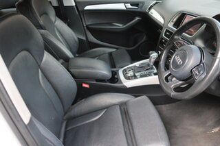 2015 Audi Q5 8R MY16 TDI S Tronic Quattro White 7 Speed Sports Automatic Dual Clutch Wagon