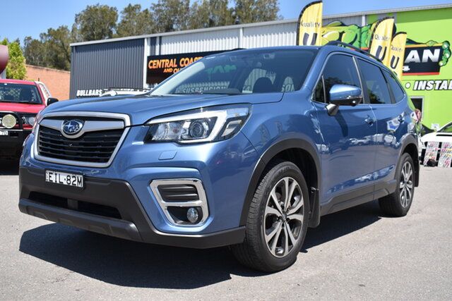 Used Subaru Forester S5 MY20 2.5i Premium CVT AWD Tuggerah, 2020 Subaru Forester S5 MY20 2.5i Premium CVT AWD Blue 7 Speed Constant Variable Wagon