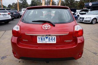 2011 Toyota Corolla ZRE152R MY11 Ascent Wildfire 6 Speed Manual Hatchback