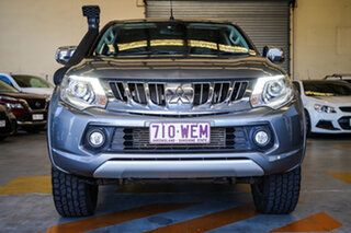 2016 Mitsubishi Triton MQ MY16 Exceed Double Cab Silver 5 Speed Sports Automatic Utility