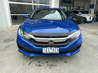 2019 Honda Civic 10th Gen MY19 VTi Blue 1 Speed Constant Variable Sedan.