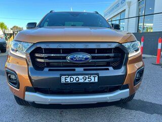 2018 Ford Ranger PX MkIII 2019.00MY Wildtrak Orange 10 Speed Sports Automatic Utility.