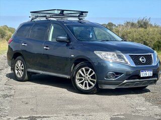 2015 Nissan Pathfinder R52 MY15 ST X-tronic 2WD Blue 1 Speed Constant Variable Wagon