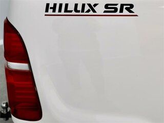2012 Toyota Hilux KUN16R SR White 5 Speed Manual Utility