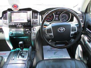 2015 Toyota Landcruiser VDJ200R Sahara Crystal Pearl 6 Speed Sports Automatic Wagon