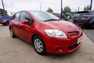 2011 Toyota Corolla ZRE152R MY11 Ascent Wildfire 6 Speed Manual Hatchback