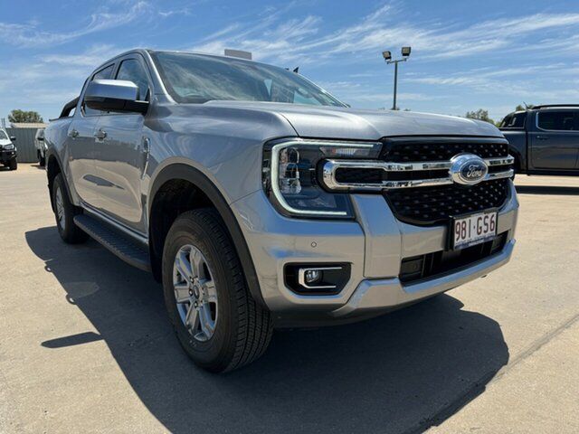Used Ford Ranger PY 2022MY XLT Emerald, 2023 Ford Ranger PY 2022MY XLT Aluminium 10 Speed Sports Automatic Double Cab Pick Up