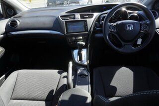 2015 Honda Civic 9th Gen MY15 VTi-S Alabaster Silver 5 Speed Sports Automatic Hatchback
