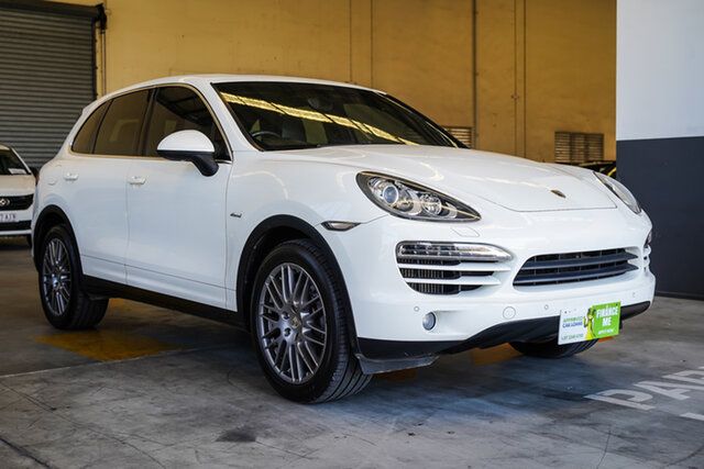 Used Porsche Cayenne 92A MY11 Diesel Tiptronic Aspley, 2010 Porsche Cayenne 92A MY11 Diesel Tiptronic White 8 Speed Sports Automatic Wagon