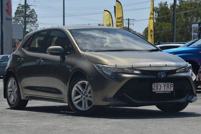 Used Toyota Corolla ZWE211R Ascent Sport E-CVT Hybrid Aspley, 2018 Toyota Corolla ZWE211R Ascent Sport E-CVT Hybrid Grey 10 Speed Constant Variable Hatchback
