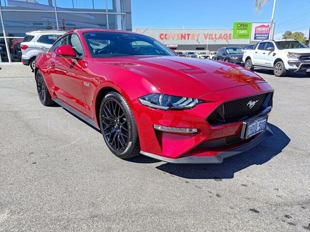 Used Ford Mustang FN 2020MY GT Morley, 2020 Ford Mustang FN 2020MY GT Rapid Red 10 Speed Sports Automatic Fastback
