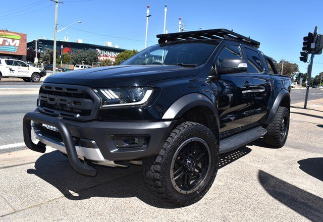 Used Ford Ranger Raptor Fyshwick, 2018 Ford Ranger Raptor Black Sports Automatic Double Cab Pick Up