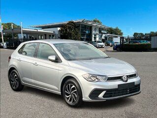 2023 Volkswagen Polo AE MY23 85TSI DSG Life Silver 7 Speed Sports Automatic Dual Clutch Hatchback.