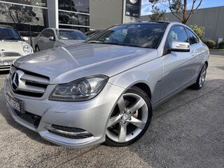 2011 Mercedes-Benz C-Class C204 C250 BlueEFFICIENCY 7G-Tronic + Silver 7 Speed Sports Automatic