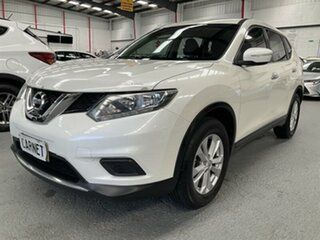 2016 Nissan X-Trail T32 ST (FWD) White Continuous Variable Wagon.