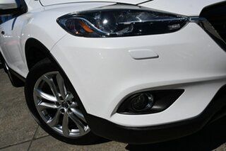 2012 Mazda CX-9 10 Upgrade Grand Touring White 6 Speed Auto Activematic Wagon.