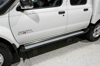 2008 Nissan Navara D22 MY08 ST-R (4x4) White 5 Speed Manual Dual Cab Pick-up
