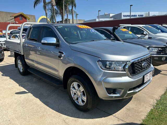 Used Ford Ranger PX MkIII 2021.75MY XLT Double Cab Toowoomba, 2021 Ford Ranger PX MkIII 2021.75MY XLT Double Cab 10 Speed Sports Automatic Double Cab Chassis