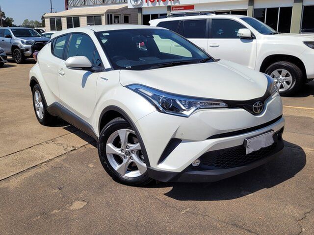 Pre-Owned Toyota C-HR NGX10R S-CVT 2WD Goondiwindi, 2019 Toyota C-HR NGX10R S-CVT 2WD White 7 Speed Constant Variable Wagon