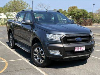 2016 Ford Ranger PX MkII Wildtrak Double Cab Grey 6 Speed Sports Automatic Utility.