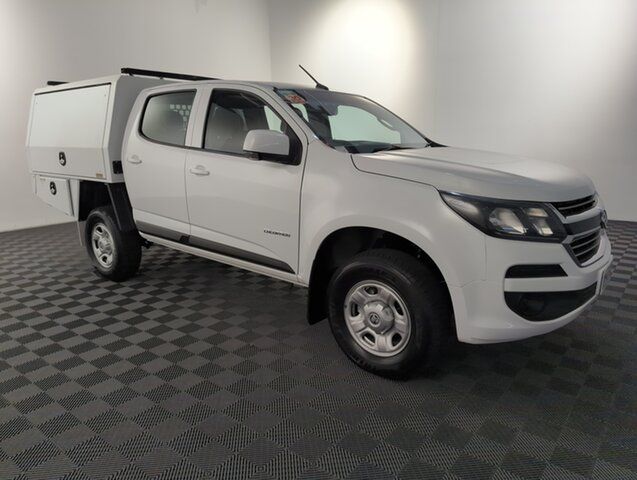 Used Holden Colorado RG MY18 LS Crew Cab 4x2 Acacia Ridge, 2017 Holden Colorado RG MY18 LS Crew Cab 4x2 White 6 speed Automatic Cab Chassis